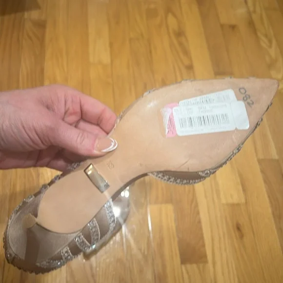 NWOB Badgley Mischka Sparkle Pumps Sz 8.5 - Picture 5 of 9